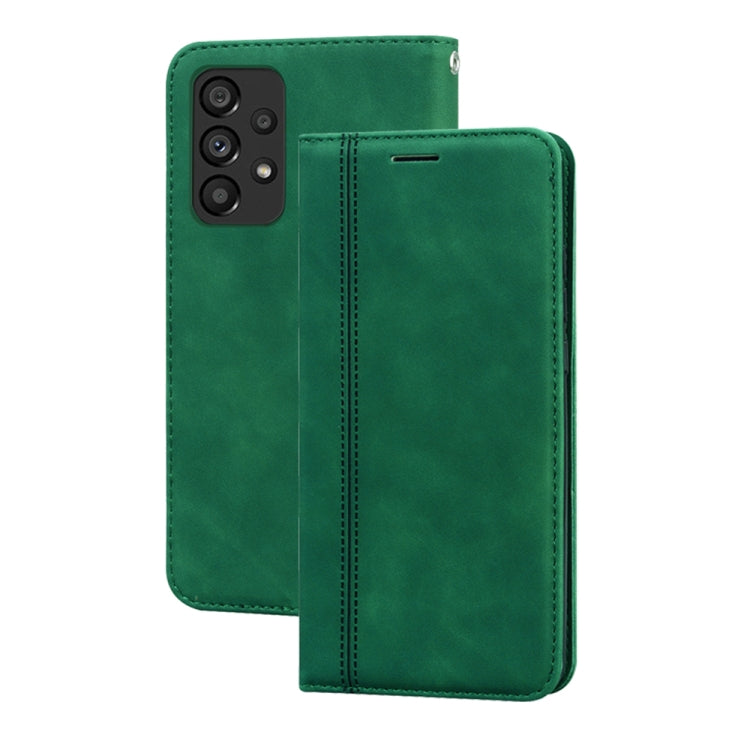 Frosted Business Magnetic Flip Leather Phone Case, For Samsung Galaxy A33 5G, For Samsung Galaxy A53 5G