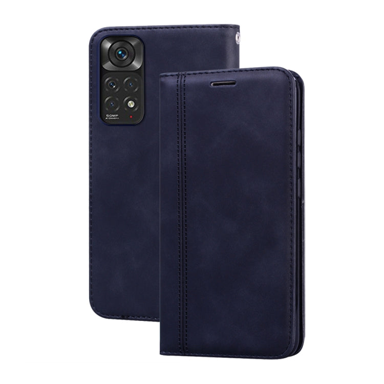 Frosted Business Magnetic Flip Leather Phone Case, For Xiaomi Redmi Note 11 / Note 11S, For Samsung Galaxy A03 Core, For Samsung Galaxy A03s 164mm, For Samsung Galaxy A03 164mm