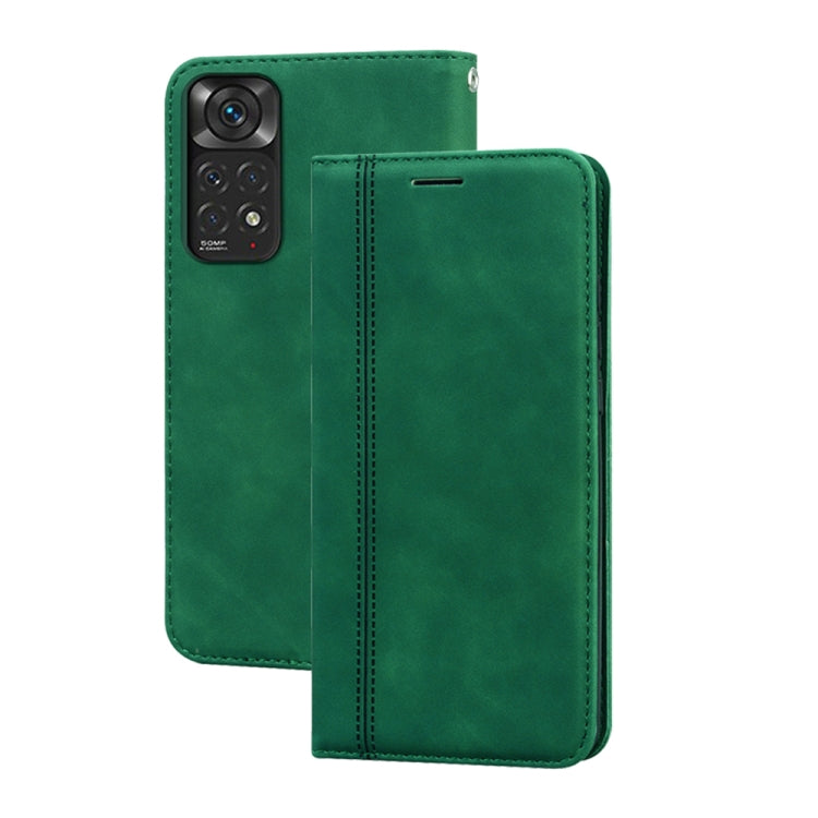 Frosted Business Magnetic Flip Leather Phone Case, For Xiaomi Redmi Note 11 / Note 11S, For Samsung Galaxy A03 Core, For Samsung Galaxy A03s 164mm, For Samsung Galaxy A03 164mm