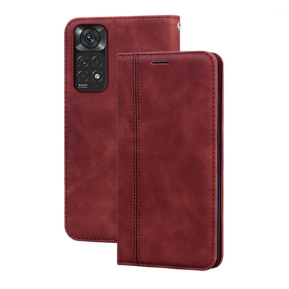 Frosted Business Magnetic Flip Leather Phone Case, For Xiaomi Redmi Note 11 / Note 11S, For Samsung Galaxy A03 Core, For Samsung Galaxy A03s 164mm, For Samsung Galaxy A03 164mm