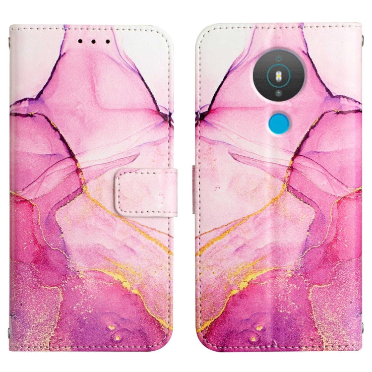 PT003 Marble Pattern Flip Leather Phone Case, For Nokia 1.4, For Nokia C01 Plus, For Nokia C20, For Nokia C20 Plus