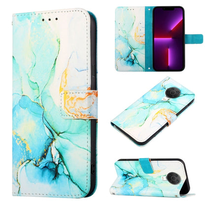 PT003 Marble Pattern Flip Leather Phone Case, For Nokia C30, For Nokia G10 / G20 / 6.3, For Nokia G300, For Nokia X10 / X20