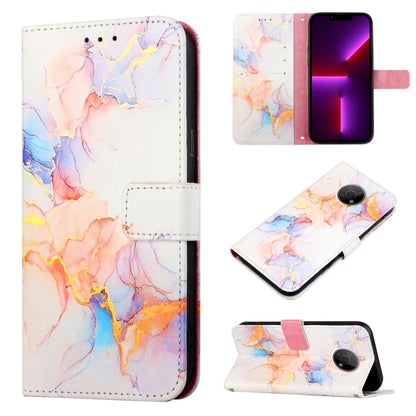 PT003 Marble Pattern Flip Leather Phone Case, For Nokia C30, For Nokia G10 / G20 / 6.3, For Nokia G300, For Nokia X10 / X20
