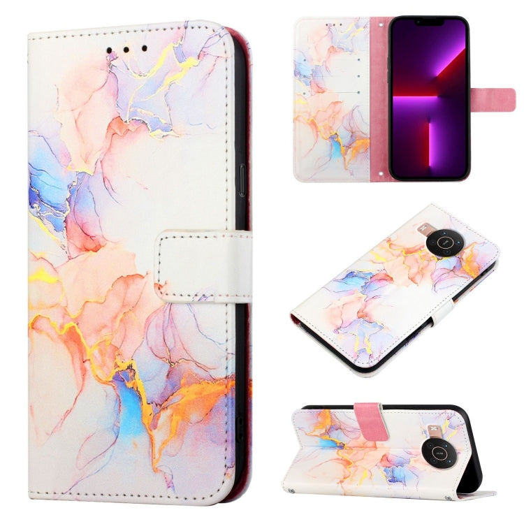 PT003 Marble Pattern Flip Leather Phone Case, For Nokia C30, For Nokia G10 / G20 / 6.3, For Nokia G300, For Nokia X10 / X20