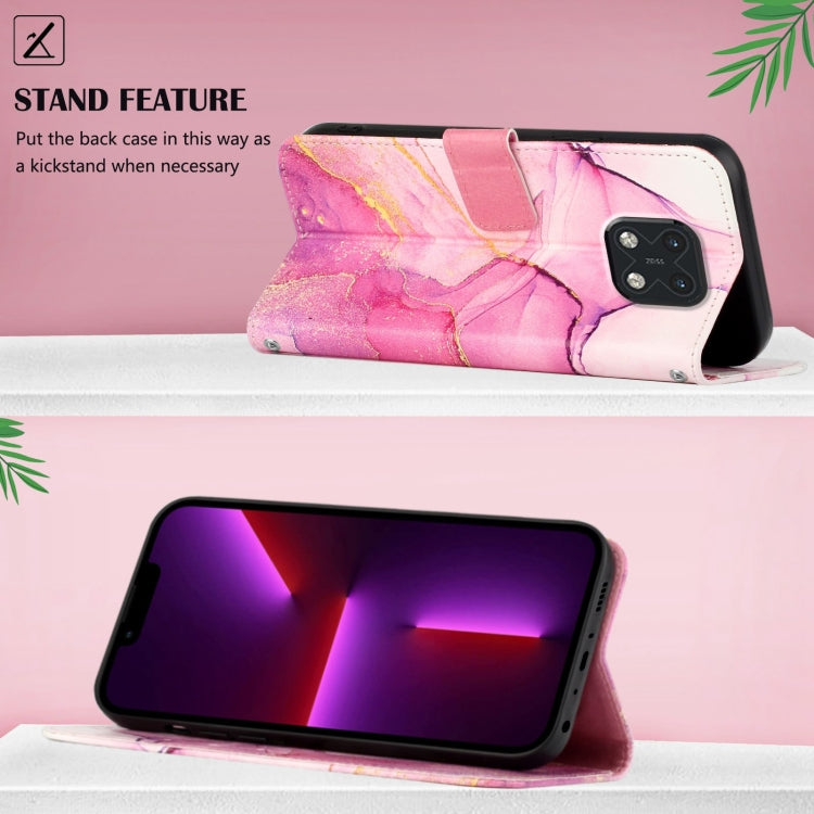 PT003 Marble Pattern Flip Leather Phone Case, For Nokia XR 20, For OnePlus Nord 2 5G, For OnePlus Nord CE 5G, For OnePlus Nord N20 5G & OPPO A96 5G / Reno7 Z