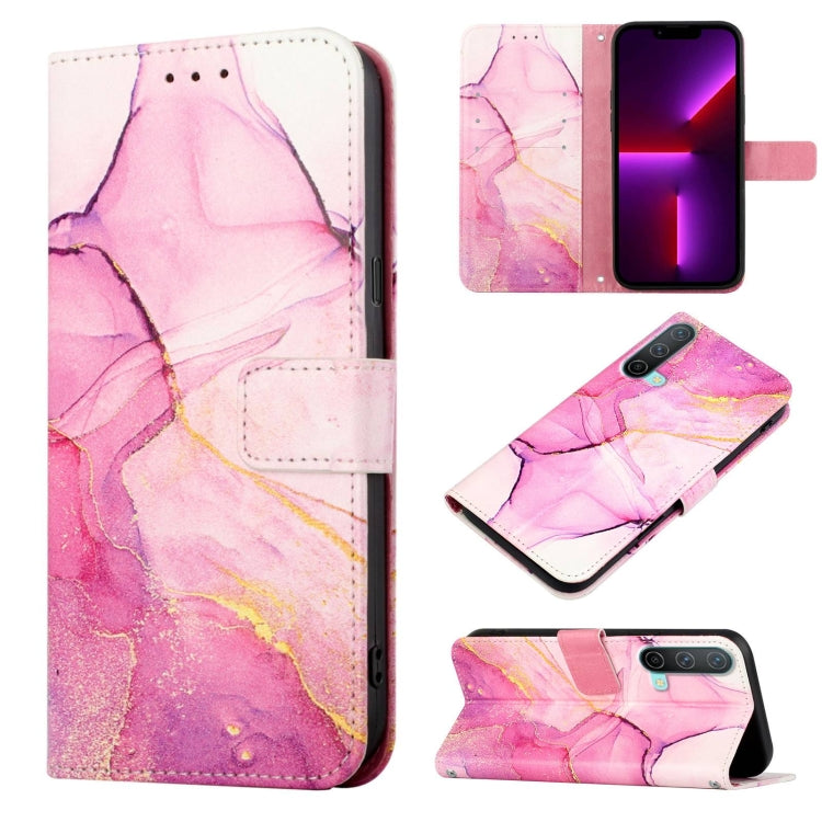 PT003 Marble Pattern Flip Leather Phone Case, For Nokia XR 20, For OnePlus Nord 2 5G, For OnePlus Nord CE 5G, For OnePlus Nord N20 5G & OPPO A96 5G / Reno7 Z