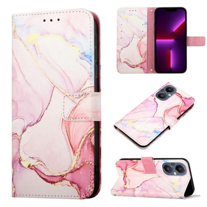 PT003 Marble Pattern Flip Leather Phone Case, For Nokia XR 20, For OnePlus Nord 2 5G, For OnePlus Nord CE 5G, For OnePlus Nord N20 5G & OPPO A96 5G / Reno7 Z