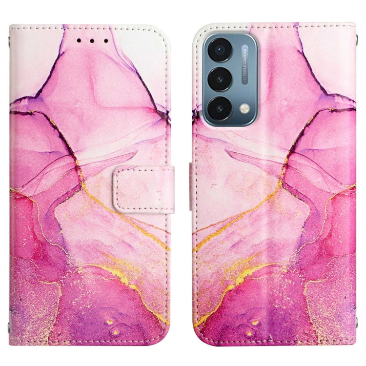 PT003 Marble Pattern Flip Leather Phone Case, For OnePlus Nord N200 5G & OPPO A74 5G, For OnePlus 10 Pro 5G