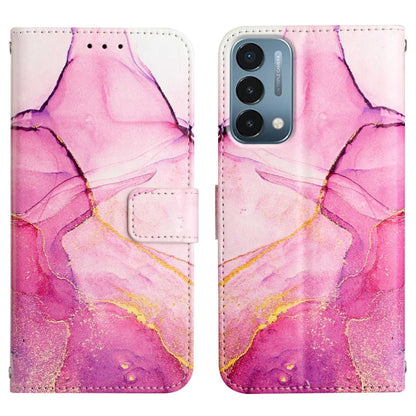 PT003 Marble Pattern Flip Leather Phone Case, For OnePlus Nord N200 5G & OPPO A74 5G, For OnePlus 10 Pro 5G