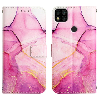PT003 Marble Pattern Flip Leather Phone Case, For Xiaomi Poco C3 / Redmi 9 India / Redmi 9C / Redmi 9C NFC, For Xiaomi Redmi Note 9 4G Foreign Version / 10X 4G, For Xiaomi Redmi Note 9S / Note 9 Pro / Note 9 Pro Max, For Xiaomi Redmi Note 9T