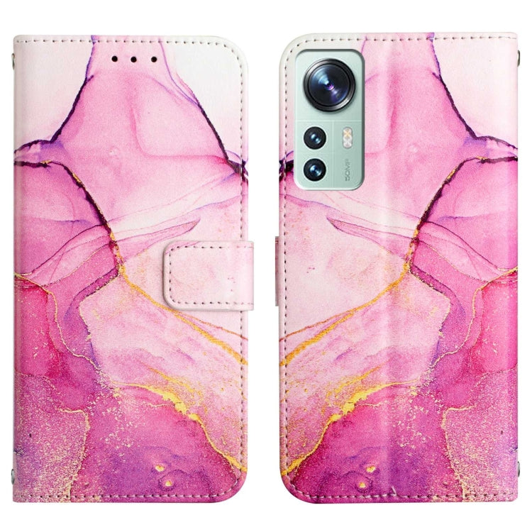 PT003 Marble Pattern Flip Leather Phone Case, For Xiaomi 12 Pro, For Xiaomi Poco M3 / Redmi 9T / 9 Power, For Xiaomi Poco X3 NFC / X3 Pro / X3