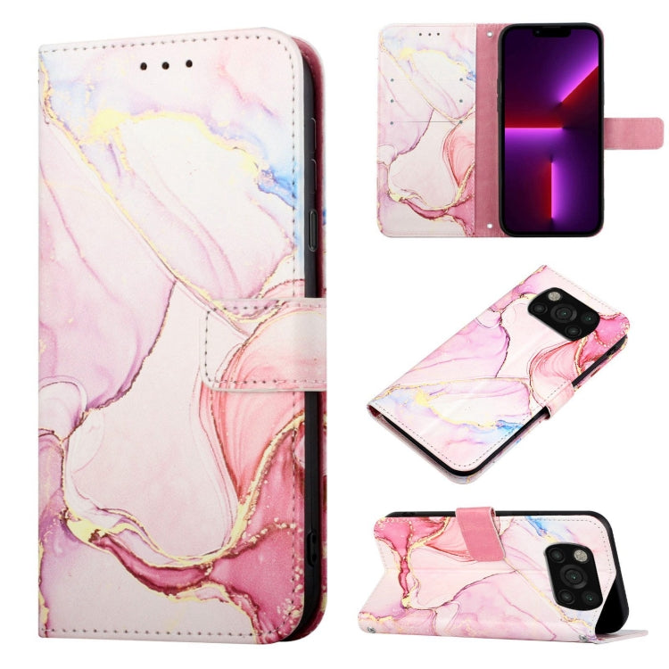 PT003 Marble Pattern Flip Leather Phone Case, For Xiaomi 12 Pro, For Xiaomi Poco M3 / Redmi 9T / 9 Power, For Xiaomi Poco X3 NFC / X3 Pro / X3