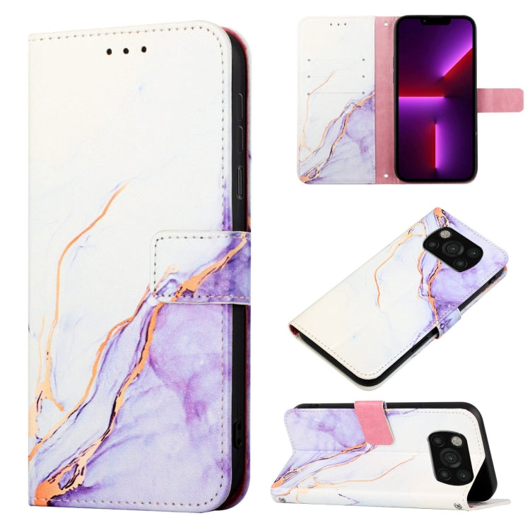 PT003 Marble Pattern Flip Leather Phone Case, For Xiaomi 12 Pro, For Xiaomi Poco M3 / Redmi 9T / 9 Power, For Xiaomi Poco X3 NFC / X3 Pro / X3