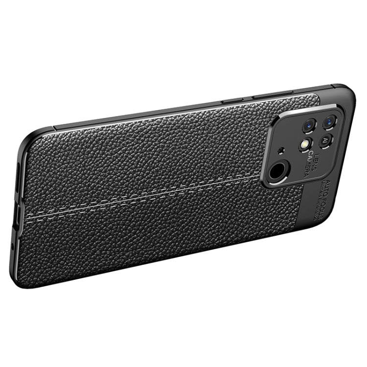 Litchi Texture TPU Shockproof Phone Case, For Xiaomi Redmi 10C