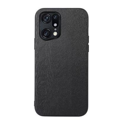 Wood Texture PU Phone Case, For OPPO Find X5 Pro, For OPPO Find N