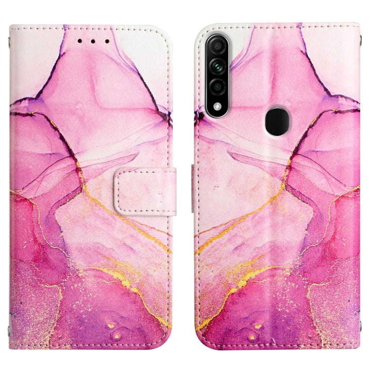 PT003 Marble Pattern Flip Leather Phone Case, For OPPO A8 / A31, For OPPO A53 / A32 / A53s / A33 2020, For OPPO A54 5G / A74 5G / A93 5G, For OPPO A55 5G / A53s 5G / A16