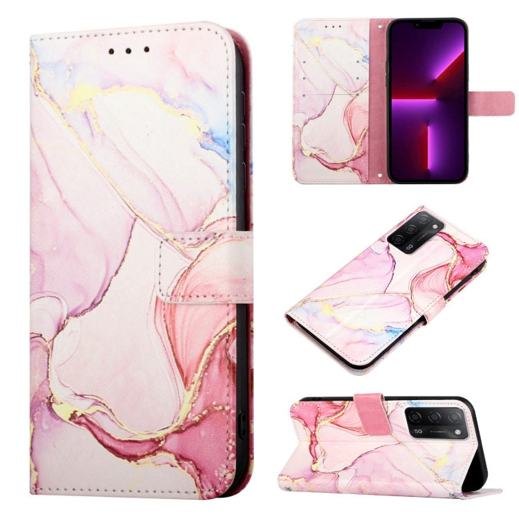 PT003 Marble Pattern Flip Leather Phone Case, For OPPO A93 / F17 Pro / Reno4 F / Reno4 Lite, For OPPO A55s 5G, For OPPO A94 / F19 Pro / Reno5 F / Reno5 Lite, For OPPO A94 5G / A95 5G / F19 Pro+ 5G / Reno5 Z