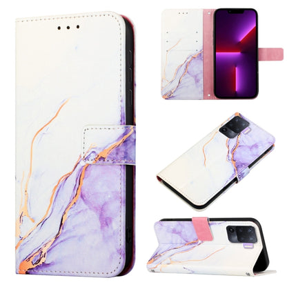 PT003 Marble Pattern Flip Leather Phone Case, For OPPO A93 / F17 Pro / Reno4 F / Reno4 Lite, For OPPO A55s 5G, For OPPO A94 / F19 Pro / Reno5 F / Reno5 Lite, For OPPO A94 5G / A95 5G / F19 Pro+ 5G / Reno5 Z
