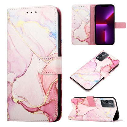 PT003 Marble Pattern Flip Leather Phone Case, For OPPO K9x, For Realme 8 / 8 Pro, For Realme 8i, For Realme C12 / C15 / C25 / C25s / 7i Global / Narzo 20 / Narzo 30A