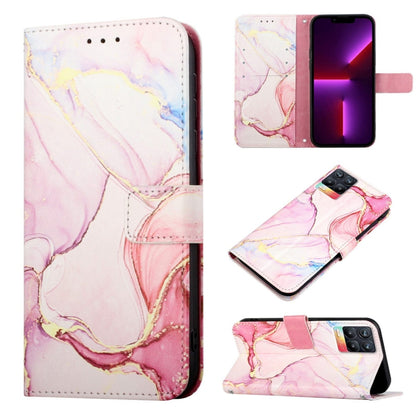 PT003 Marble Pattern Flip Leather Phone Case, For OPPO K9x, For Realme 8 / 8 Pro, For Realme 8i, For Realme C12 / C15 / C25 / C25s / 7i Global / Narzo 20 / Narzo 30A