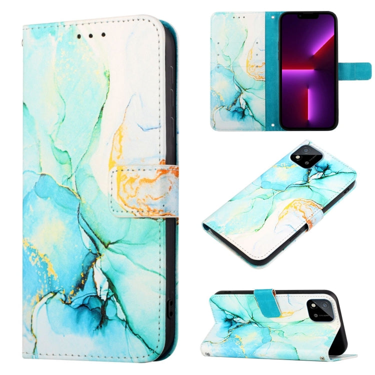 PT003 Marble Pattern Flip Leather Phone Case, For Realme C20 / C11 2021, For Realme C21Y / C25Y, For Realme GT Master / Q3 Pro Carnival, For Realme Narzo 50A