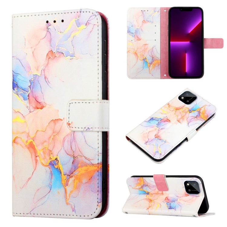 PT003 Marble Pattern Flip Leather Phone Case, For Realme C20 / C11 2021, For Realme C21Y / C25Y, For Realme GT Master / Q3 Pro Carnival, For Realme Narzo 50A