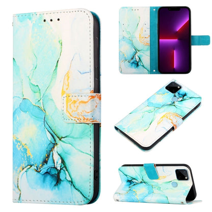 PT003 Marble Pattern Flip Leather Phone Case, For Realme C20 / C11 2021, For Realme C21Y / C25Y, For Realme GT Master / Q3 Pro Carnival, For Realme Narzo 50A