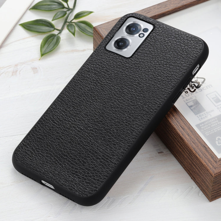 Litchi Texture Genuine Leather Phone Case, For OnePlus Nord CE 2 5G, For Xiaomi Redmi K40S 5G, For Xiaomi Redmi K50/K50 Pro Fine Hole Version, For Huawei nova 9 SE Fine Hole Version