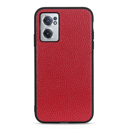 Litchi Texture Genuine Leather Phone Case, For OnePlus Nord CE 2 5G, For Xiaomi Redmi K40S 5G, For Xiaomi Redmi K50/K50 Pro Fine Hole Version, For Huawei nova 9 SE Fine Hole Version