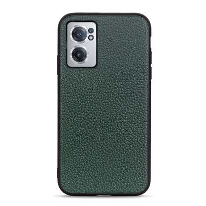 Litchi Texture Genuine Leather Phone Case, For OnePlus Nord CE 2 5G, For Xiaomi Redmi K40S 5G, For Xiaomi Redmi K50/K50 Pro Fine Hole Version, For Huawei nova 9 SE Fine Hole Version
