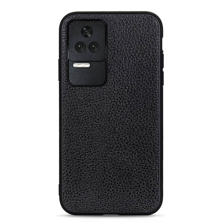 Litchi Texture Genuine Leather Phone Case, For OnePlus Nord CE 2 5G, For Xiaomi Redmi K40S 5G, For Xiaomi Redmi K50/K50 Pro Fine Hole Version, For Huawei nova 9 SE Fine Hole Version
