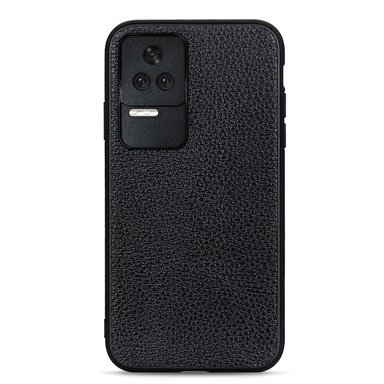 Litchi Texture Genuine Leather Phone Case, For OnePlus Nord CE 2 5G, For Xiaomi Redmi K40S 5G, For Xiaomi Redmi K50/K50 Pro Fine Hole Version, For Huawei nova 9 SE Fine Hole Version