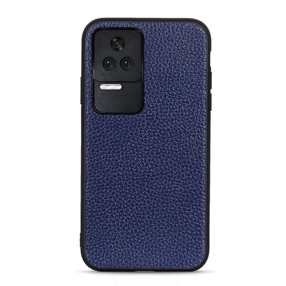 Litchi Texture Genuine Leather Phone Case, For OnePlus Nord CE 2 5G, For Xiaomi Redmi K40S 5G, For Xiaomi Redmi K50/K50 Pro Fine Hole Version, For Huawei nova 9 SE Fine Hole Version