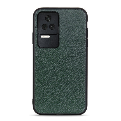 Litchi Texture Genuine Leather Phone Case, For OnePlus Nord CE 2 5G, For Xiaomi Redmi K40S 5G, For Xiaomi Redmi K50/K50 Pro Fine Hole Version, For Huawei nova 9 SE Fine Hole Version