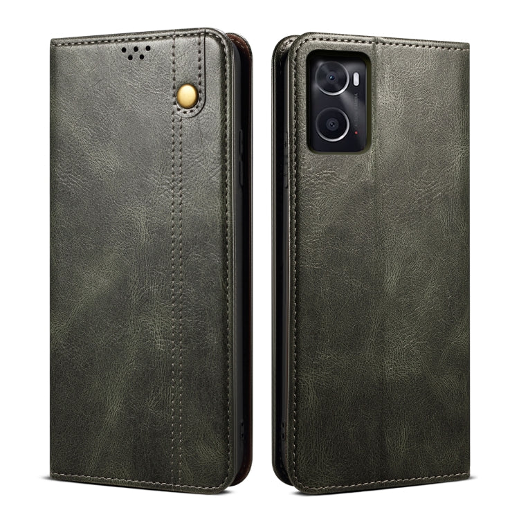 Oil Wax Crazy Horse Texture Leather Phone Case, For OPPO A96 5G / Reno7 Z 5G, For Google Pixel 7 Pro 5G, For Google Pixel 7 5G, For Huawei nova 9 SE, For Xiaomi Redmi 10C, For Samsung Galaxy A23 5G