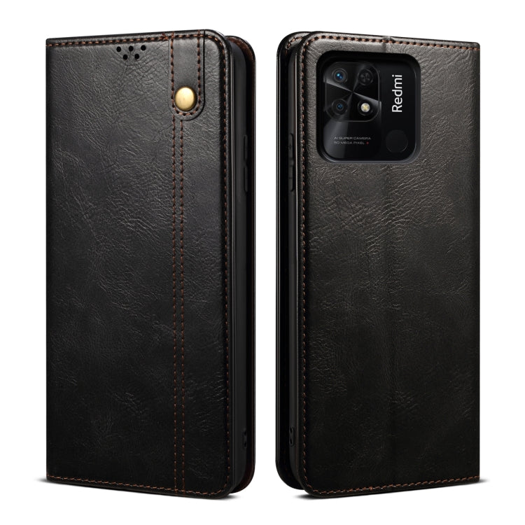 Oil Wax Crazy Horse Texture Leather Phone Case, For OPPO A96 5G / Reno7 Z 5G, For Google Pixel 7 Pro 5G, For Google Pixel 7 5G, For Huawei nova 9 SE, For Xiaomi Redmi 10C, For Samsung Galaxy A23 5G