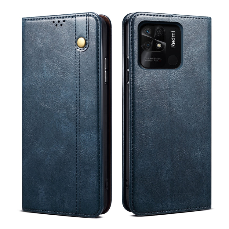 Oil Wax Crazy Horse Texture Leather Phone Case, For OPPO A96 5G / Reno7 Z 5G, For Google Pixel 7 Pro 5G, For Google Pixel 7 5G, For Huawei nova 9 SE, For Xiaomi Redmi 10C, For Samsung Galaxy A23 5G
