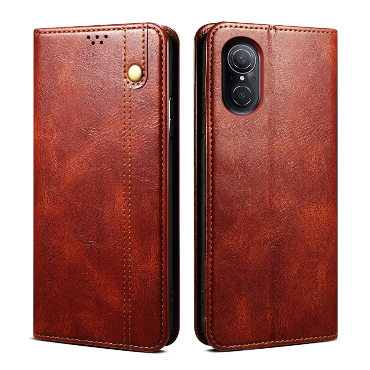 Oil Wax Crazy Horse Texture Leather Phone Case, For OPPO A96 5G / Reno7 Z 5G, For Google Pixel 7 Pro 5G, For Google Pixel 7 5G, For Huawei nova 9 SE, For Xiaomi Redmi 10C, For Samsung Galaxy A23 5G