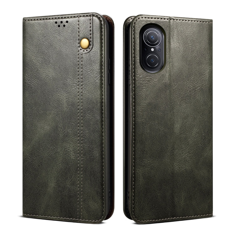 Oil Wax Crazy Horse Texture Leather Phone Case, For OPPO A96 5G / Reno7 Z 5G, For Google Pixel 7 Pro 5G, For Google Pixel 7 5G, For Huawei nova 9 SE, For Xiaomi Redmi 10C, For Samsung Galaxy A23 5G