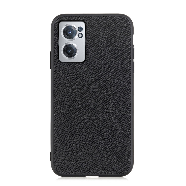 Cross Texture Genuine Leather Phone Case, For OnePlus Nord CE 2 5G, For Xiaomi Redmi K40S 5G, For Xiaomi Redmi K50/K50 Pro Fine Hole Version, For Huawei nova 9 SE Fine Hole Version