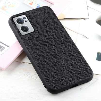 Cross Texture Genuine Leather Phone Case, For OnePlus Nord CE 2 5G, For Xiaomi Redmi K40S 5G, For Xiaomi Redmi K50/K50 Pro Fine Hole Version, For Huawei nova 9 SE Fine Hole Version