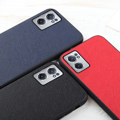 Cross Texture Genuine Leather Phone Case, For OnePlus Nord CE 2 5G, For Xiaomi Redmi K40S 5G, For Xiaomi Redmi K50/K50 Pro Fine Hole Version, For Huawei nova 9 SE Fine Hole Version