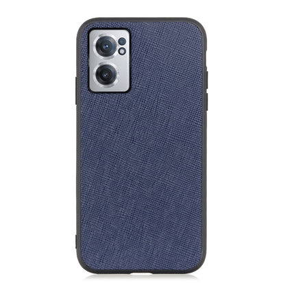 Cross Texture Genuine Leather Phone Case, For OnePlus Nord CE 2 5G, For Xiaomi Redmi K40S 5G, For Xiaomi Redmi K50/K50 Pro Fine Hole Version, For Huawei nova 9 SE Fine Hole Version