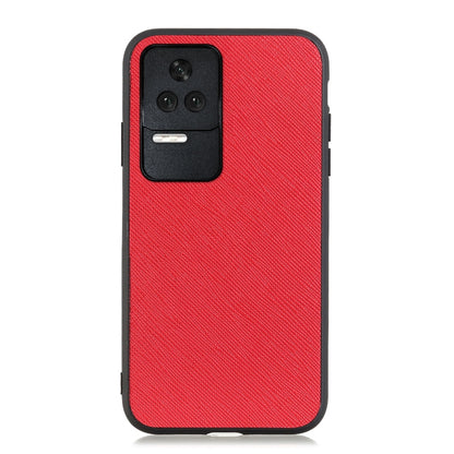 Cross Texture Genuine Leather Phone Case, For OnePlus Nord CE 2 5G, For Xiaomi Redmi K40S 5G, For Xiaomi Redmi K50/K50 Pro Fine Hole Version, For Huawei nova 9 SE Fine Hole Version