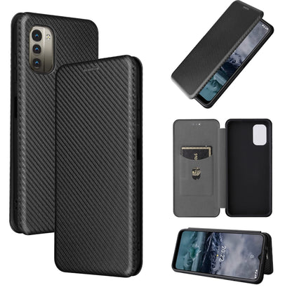 Carbon Fiber Texture Magnetic Leather Phone Case, For OPPO Find X5 Lite, For OPPO Realme 9 Pro, For Xiaomi Redmi Note 11 4G / Note 11S 4G, For Nokia G11 / G21