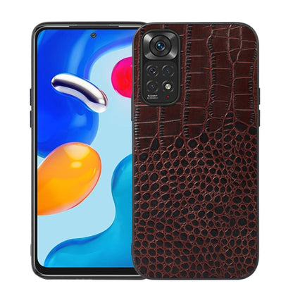 Crocodile Top Layer Cowhide Leather Phone Case, For Xiaomi Redmi K40S 5G, For Xiaomi Redmi K50 / K50 Pro 5G, For Xiaomi Redmi Note 11 4G / Note 11S, For Xiaomi 12 Pro, For Xiaomi 12 / 12X, For Xiaomi Mi Mix Fold
