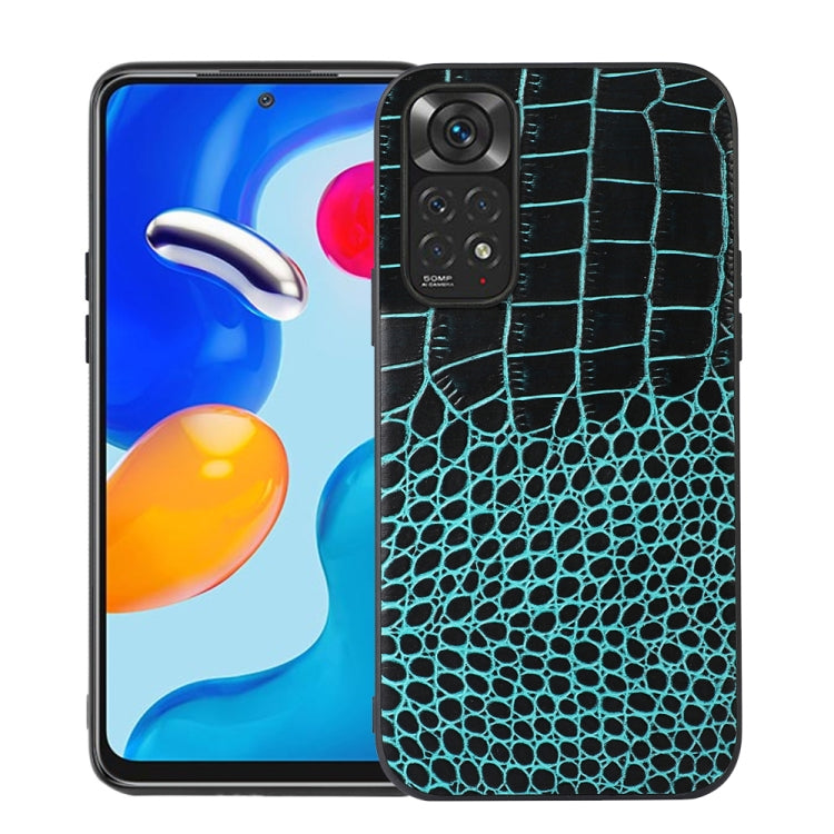 Crocodile Top Layer Cowhide Leather Phone Case, For Xiaomi Redmi K40S 5G, For Xiaomi Redmi K50 / K50 Pro 5G, For Xiaomi Redmi Note 11 4G / Note 11S, For Xiaomi 12 Pro, For Xiaomi 12 / 12X, For Xiaomi Mi Mix Fold