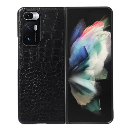 Crocodile Top Layer Cowhide Leather Phone Case, For Xiaomi Redmi K40S 5G, For Xiaomi Redmi K50 / K50 Pro 5G, For Xiaomi Redmi Note 11 4G / Note 11S, For Xiaomi 12 Pro, For Xiaomi 12 / 12X, For Xiaomi Mi Mix Fold