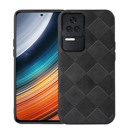 Weave Plaid PU Phone Case, For Xiaomi Redmi K40S 5G, For Xiaomi Redmi K50 / K50 Pro 5G, For Xiaomi Redmi Note 11 4G / Note 11S, For Xiaomi Mi Mix Fold