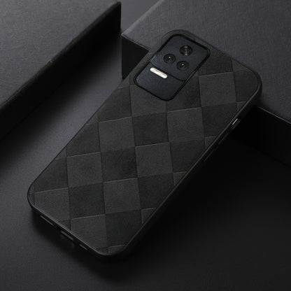 Weave Plaid PU Phone Case, For Xiaomi Redmi K40S 5G, For Xiaomi Redmi K50 / K50 Pro 5G, For Xiaomi Redmi Note 11 4G / Note 11S, For Xiaomi Mi Mix Fold